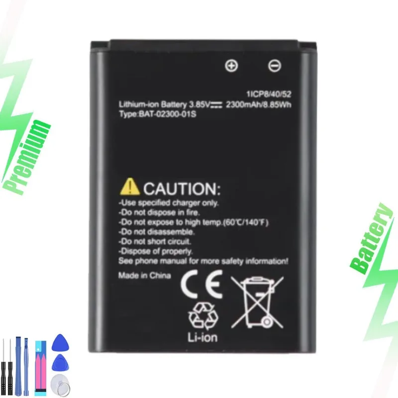 New Replacement Battery BAT-02300-01S for XP3 Pl XP3900 2300mAh
New Replacement Battery BAT-02300-01S for XP3 Pl XP3900 2300mAh