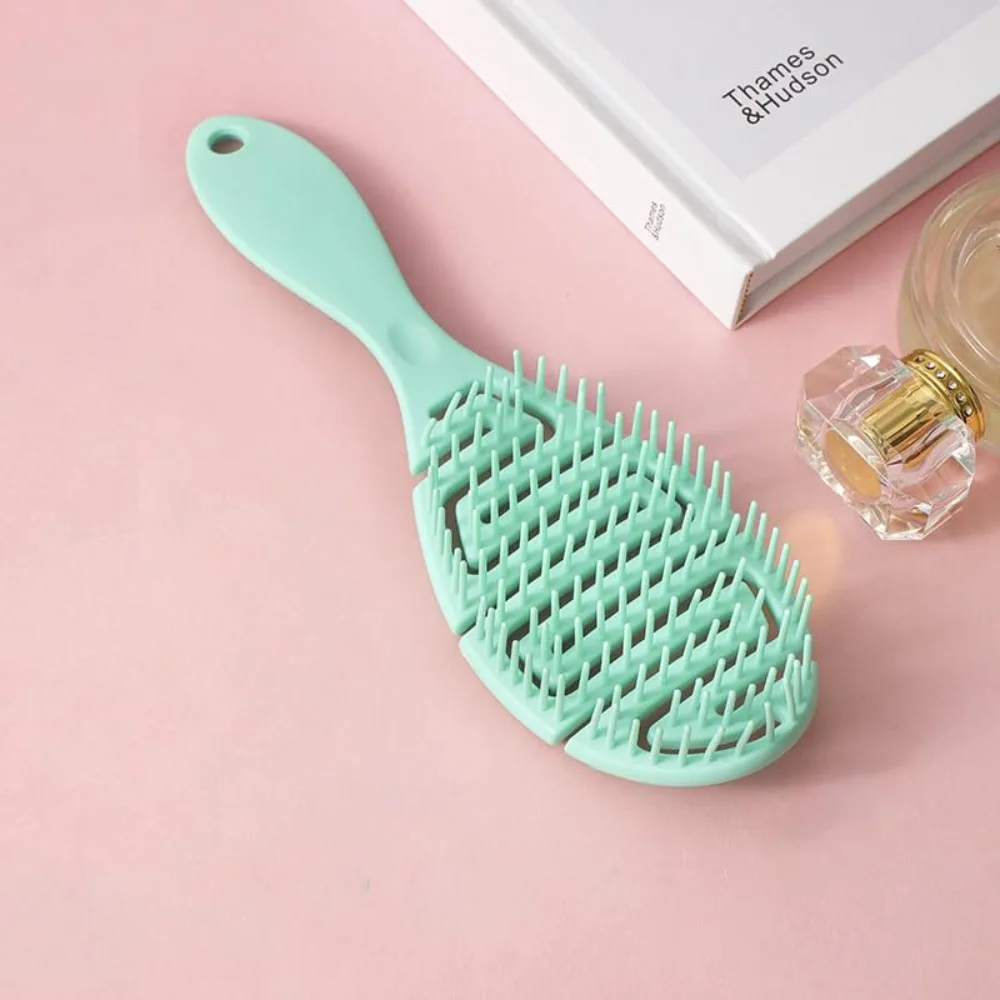 US Shipping Anti Static Hollow Out Detangling Comb Nylon Bristles Scalp Massage for All Hair Types
US Shipping Anti Static Hollow Out Detangling Comb Nylon Bristles Scalp Massage for All Hair Types