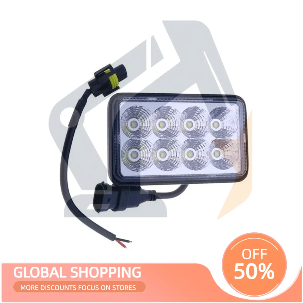For Bobcat Skid Steer Loader S160 Rear Backup Light, Working Light, 12V LED Headlight, Tail Light 6661353
For Bobcat Skid Steer Loader S160 Rear Backup Light, Working Light, 12V LED Headlight, Tail Light 6661353