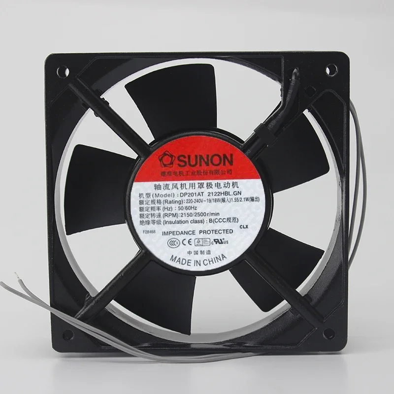 SUNON DP201AT-2122HBL.GN AC 220-240V 19/18W 120x120x25mm Server Cooling Fan
SUNON DP201AT-2122HBL.GN AC 220-240V 19/18W 120x120x25mm Server Cooling Fan