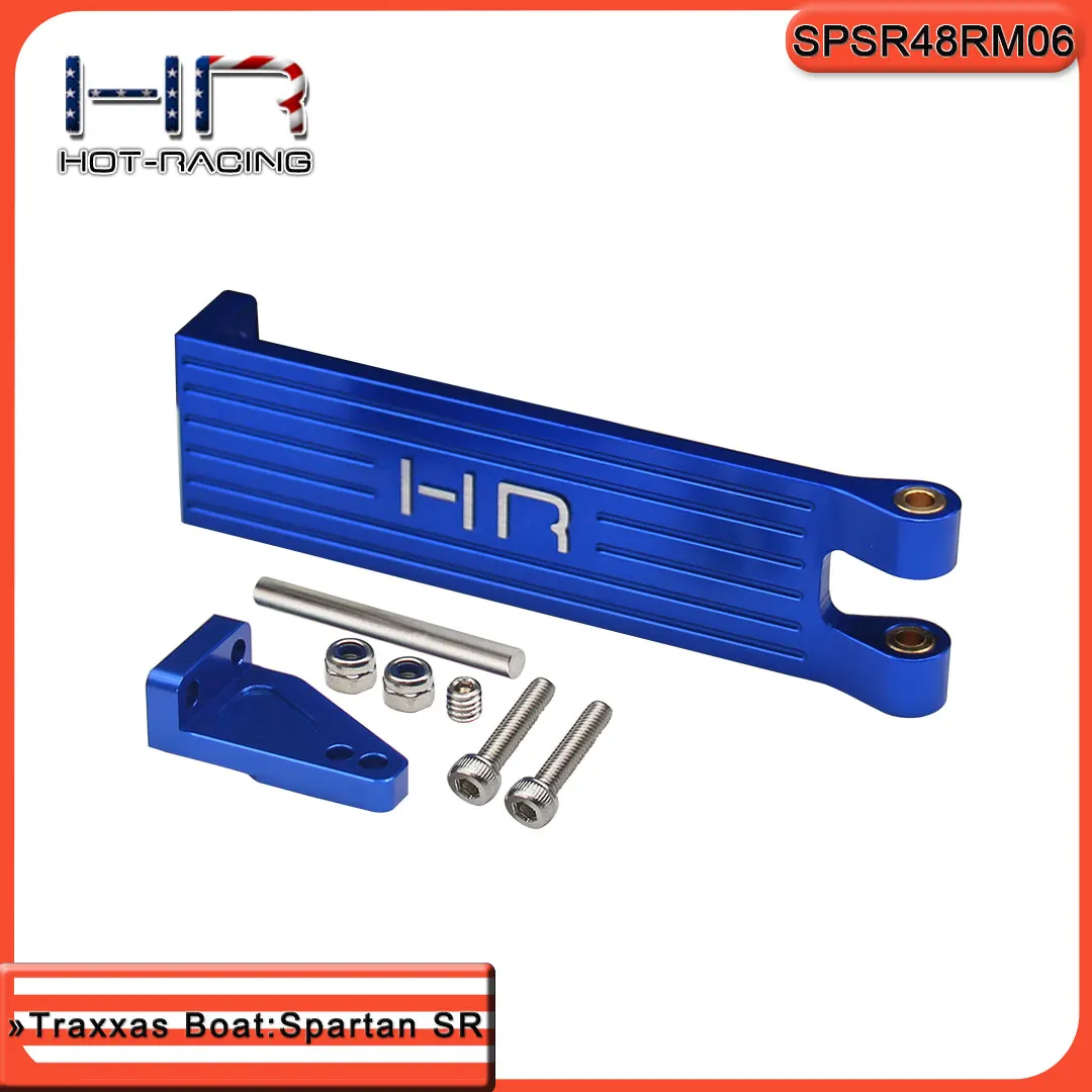 Hot Racing Aluminum Dual Pickup Rudder Blade for Traxxas Spartan SR RC Boat Upgrade Parts CNC Blue
Hot Racing Aluminum Dual Pickup Rudder Blade for Traxxas Spartan SR RC Boat Upgrade Parts CNC Blue