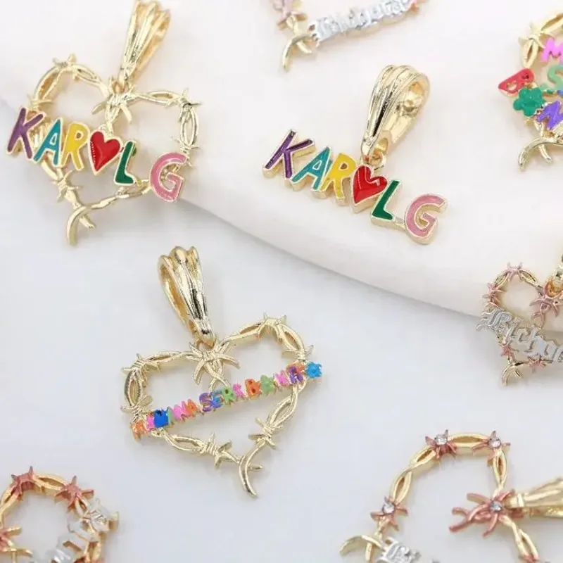 Ruixi Jewelry's New Fashion Necklace Pendant Pop Singer Karol G Heart-shaped Fan Gift Suitable for Ladies Banquet Parties
Ruixi Jewelry's New Fashion Necklace Pendant Pop Singer Karol G Heart-shaped Fan Gift Suitable for Ladies Banquet Parties