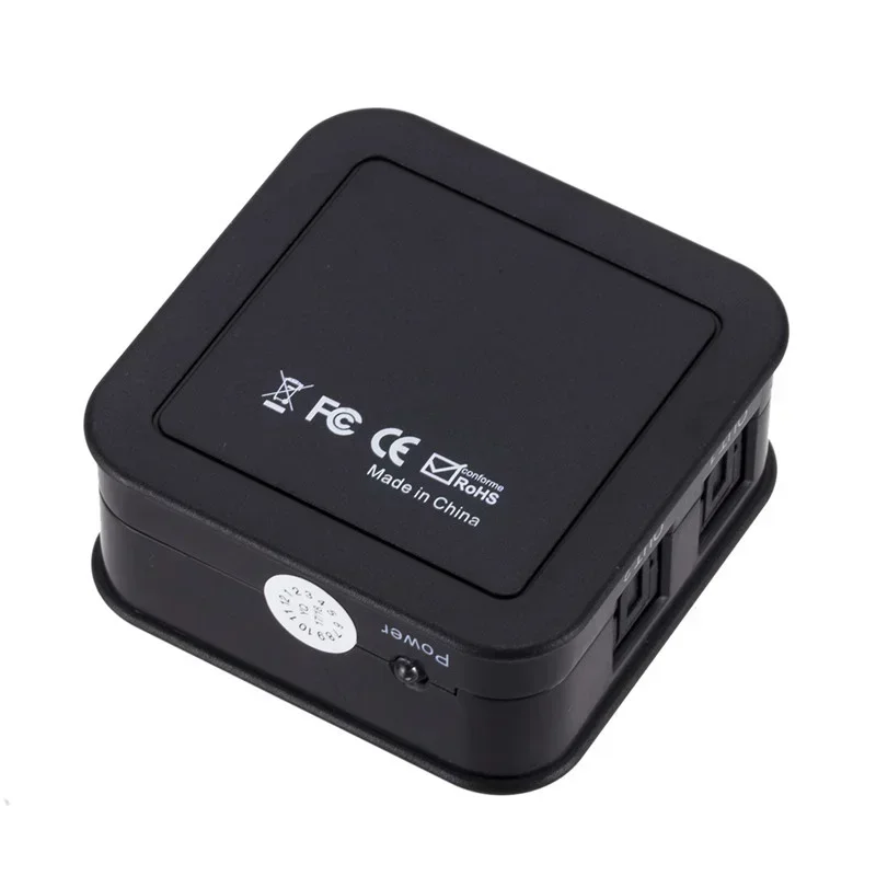 Цифровой оптический аудио 3-сторонний разветвитель-адаптер SPDIF Оптический кабель-разветвитель-концентратор
Цифровой оптический аудио 3-сторонний разветвитель-адаптер SPDIF Оптический кабель-разветвитель-концентратор