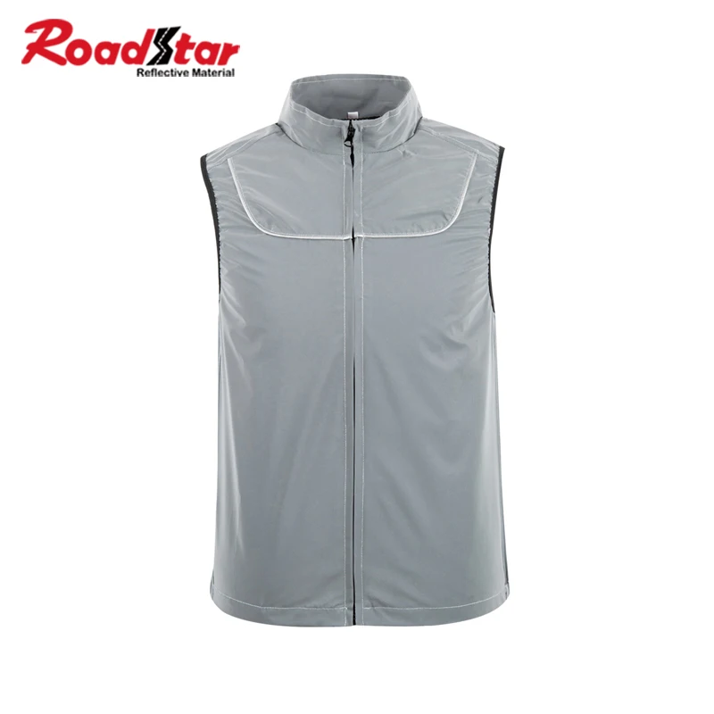 Roadstar Full Reflective Vest Zipper Pocket Moctorcycle Running Jacket at Night Reflective Clothes for Road Safety
Roadstar Full Reflective Vest Zipper Pocket Moctorcycle Running Jacket at Night Reflective Clothes for Road Safety