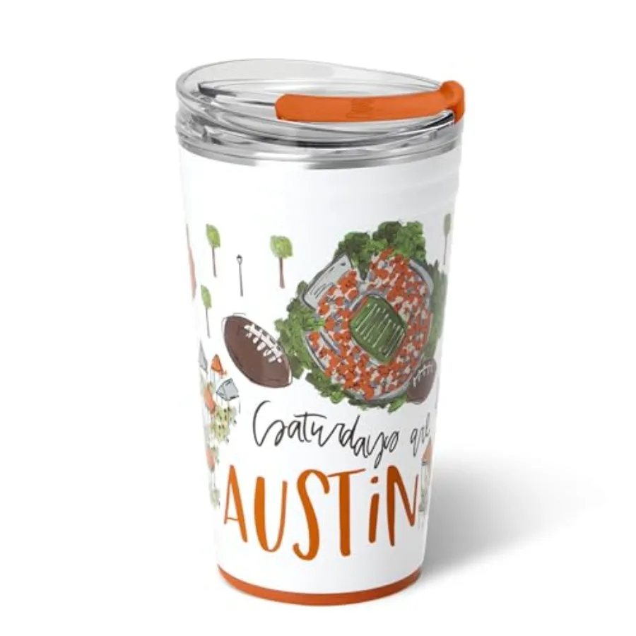 Party Cup, Stackable Insulated Travel Coffee Tumbler with EZ Slider Lid, Cup Holder Friendly, Stainless Steel Tumbler, Reusable
Party Cup, Stackable Insulated Travel Coffee Tumbler with EZ Slider Lid, Cup Holder Friendly, Stainless Steel Tumbler, Reusable