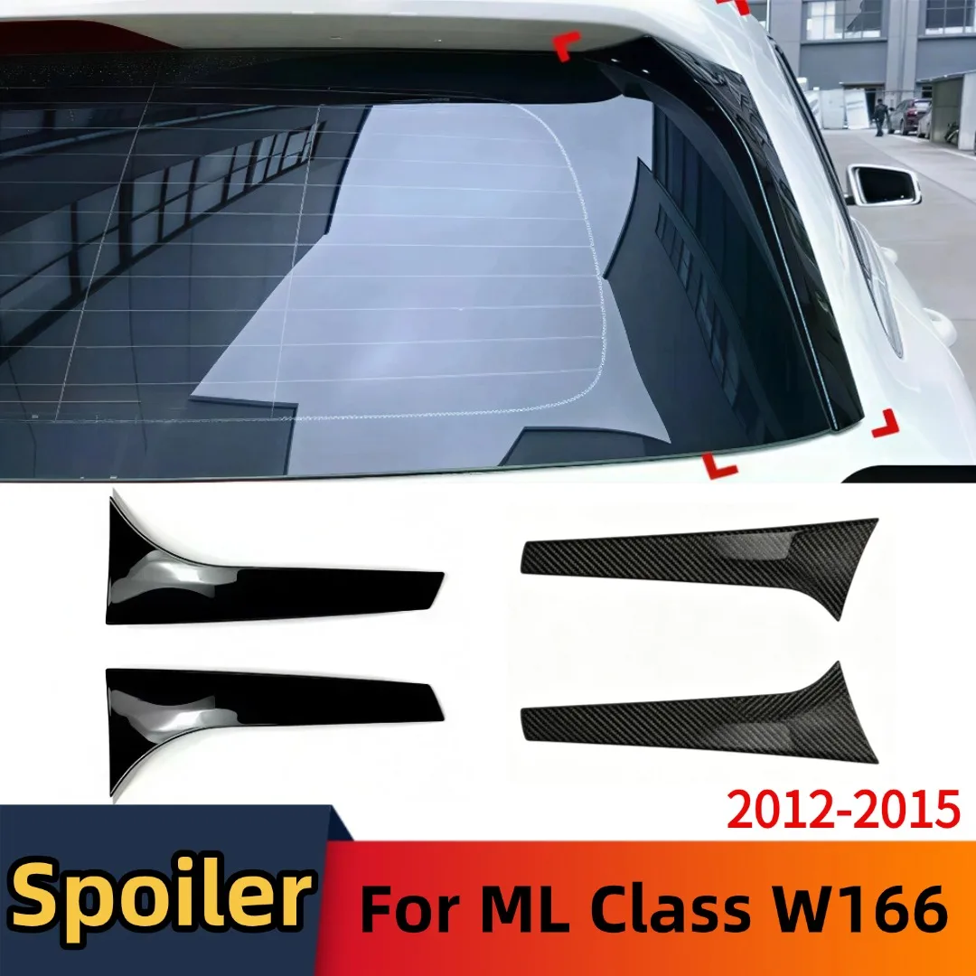 Rear Window Side Spoiler Canards Splitter Auto Replacement Glossy Black Exterior Parts For Mercedes Benz ML Class W166 2012-2015
Rear Window Side Spoiler Canards Splitter Auto Replacement Glossy Black Exterior Parts For Mercedes Benz ML Class W166 2012-2015