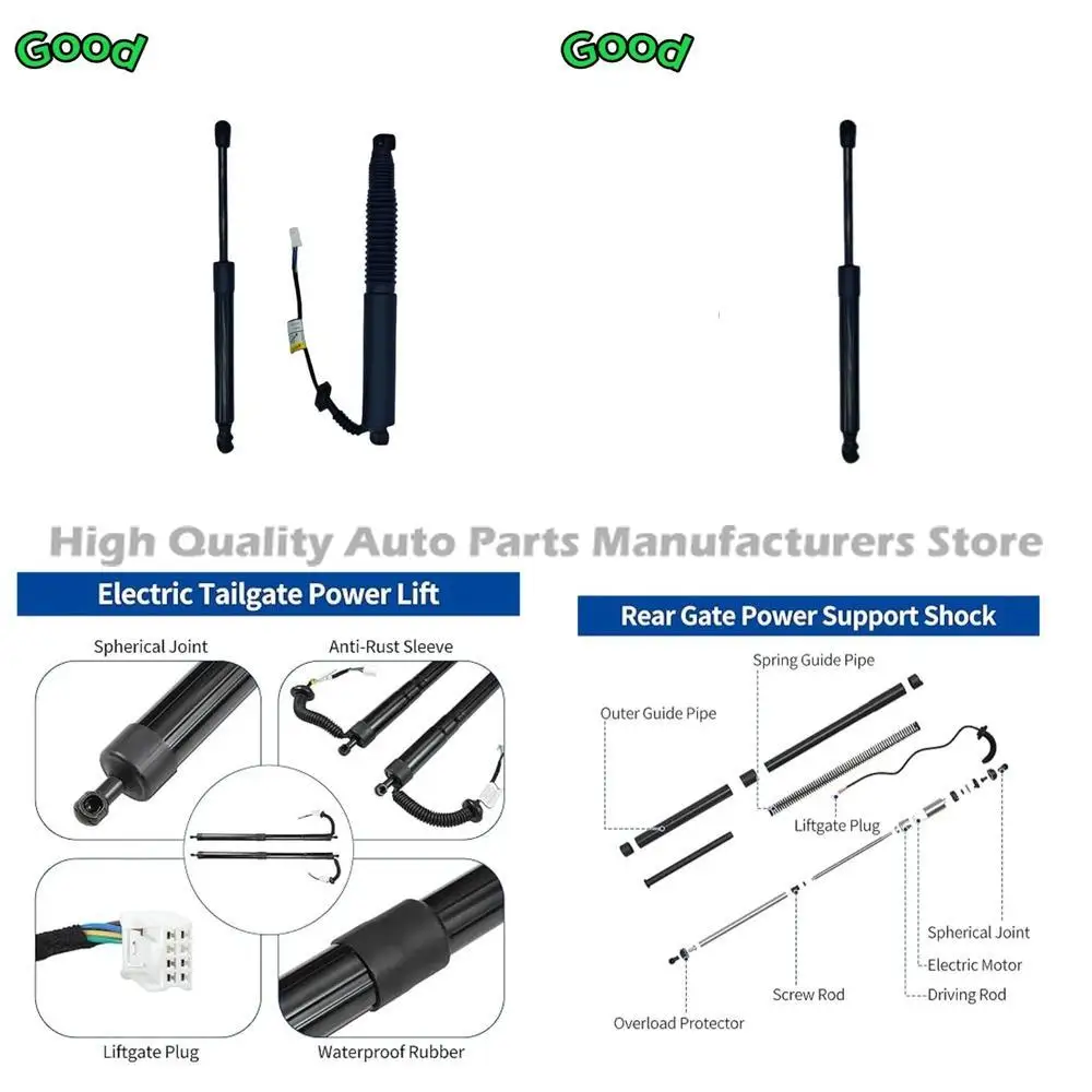 For One Pair Auto Electric Power Lift Support for Tesla Model 3 2016-2020 Gas Struts Tailgate Upgrade Replacement 155148899B 155
For One Pair Auto Electric Power Lift Support for Tesla Model 3 2016-2020 Gas Struts Tailgate Upgrade Replacement 155148899B 155