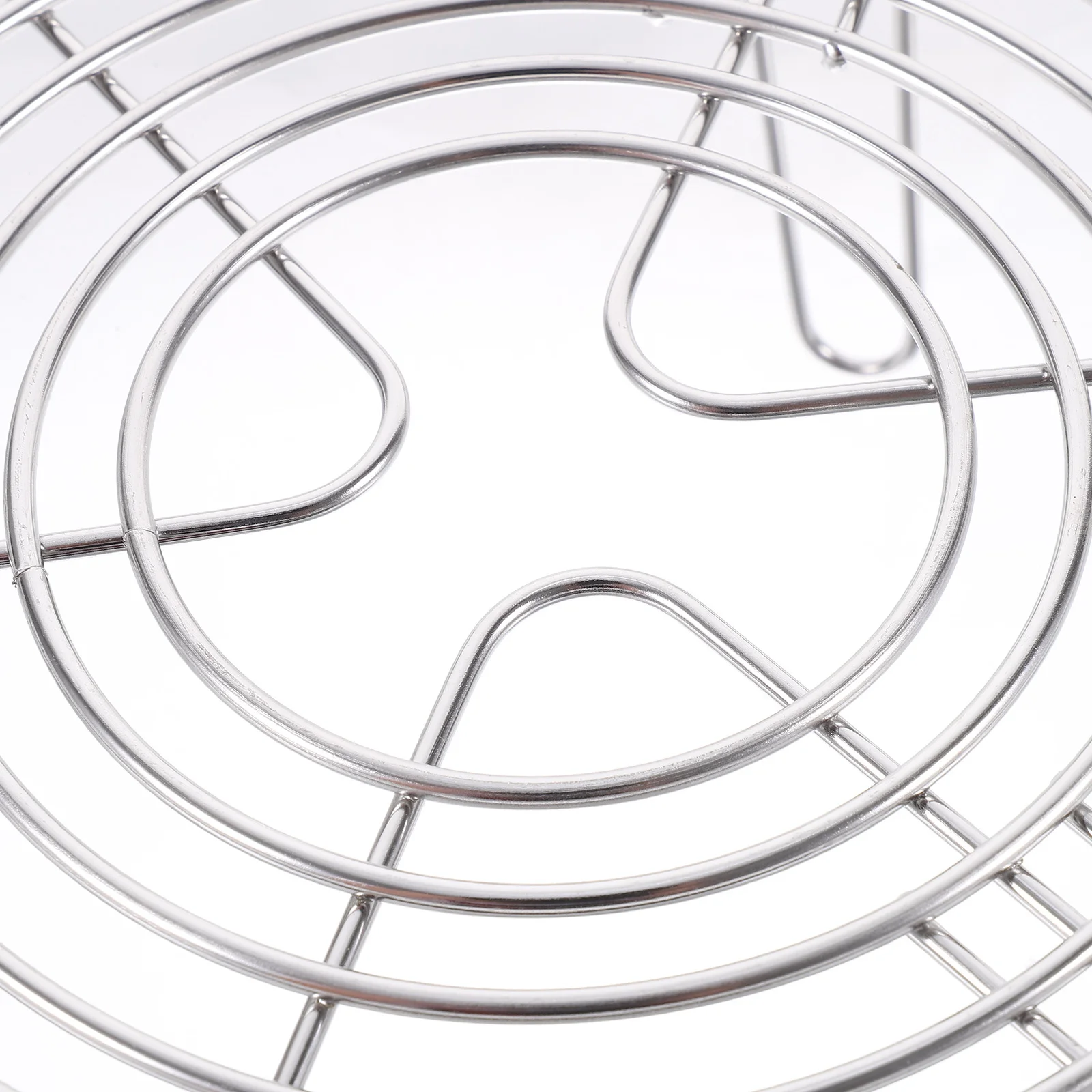 STOBAZA Stainless Steel Steamer Rack Wok Cooking Pot Baking Vegetable Steaming Gadgets Round 304 Metal Wire
STOBAZA Stainless Steel Steamer Rack Wok Cooking Pot Baking Vegetable Steaming Gadgets Round 304 Metal Wire