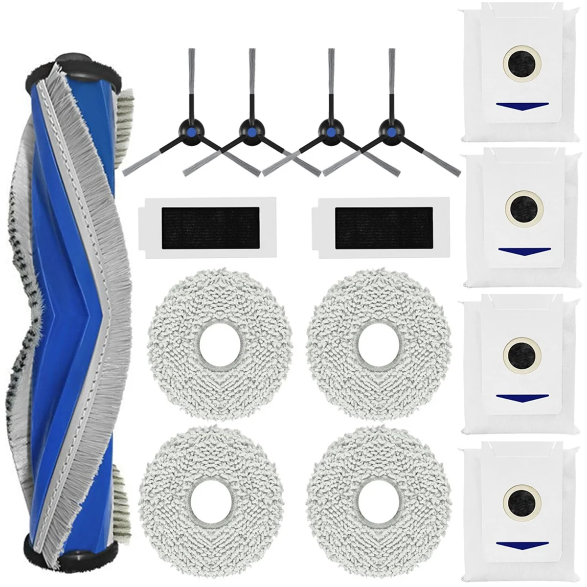 FNJK-Replacement Accessories for Yeedi M12 PRO+, for Ecovacs DEEBOT T30 Omni T30 PRO MAX Vacuum Cleaner
FNJK-Replacement Accessories for Yeedi M12 PRO+, for Ecovacs DEEBOT T30 Omni T30 PRO MAX Vacuum Cleaner