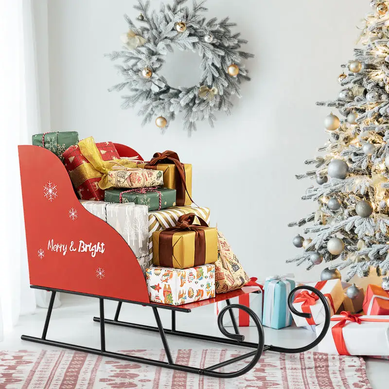 Metal Christmas Santa Sleigh Basket Xmas Santas Gift Storage Sleigh
Metal Christmas Santa Sleigh Basket Xmas Santas Gift Storage Sleigh
