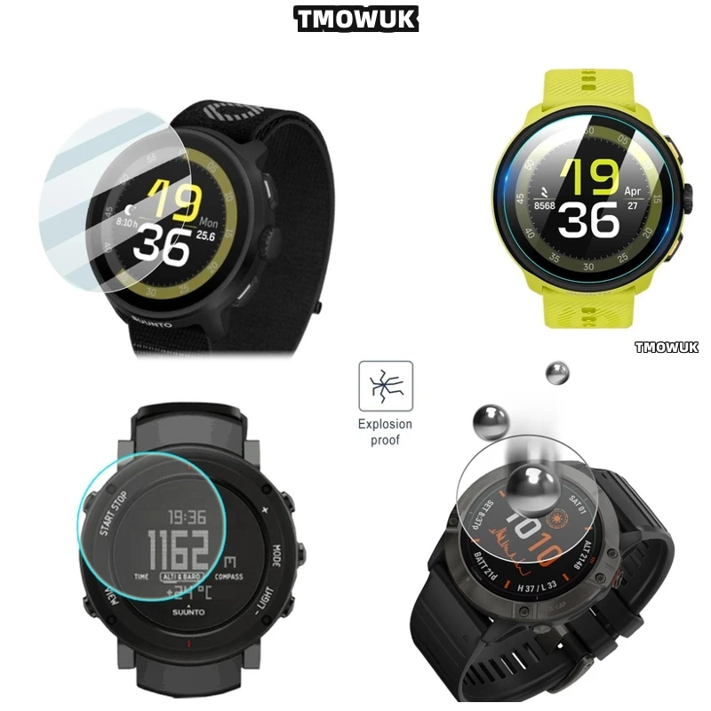 For SUUNTO RUN Tempered Glass Screen Film HD Clear 9H Anti-Scratch Accessory For Smart Watch
For SUUNTO RUN Tempered Glass Screen Film HD Clear 9H Anti-Scratch Accessory For Smart Watch