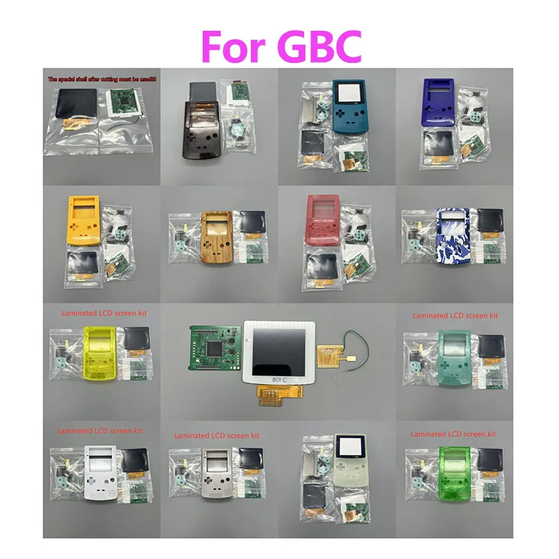 Для GBC 2,6 "IPS предварительно ламинированный ЖК-экран с корпусом для GameBoy цветной высокая яркость IPS экран дисплея
Для GBC 2,6 "IPS предварительно ламинированный ЖК-экран с корпусом для GameBoy цветной высокая яркость IPS экран дисплея