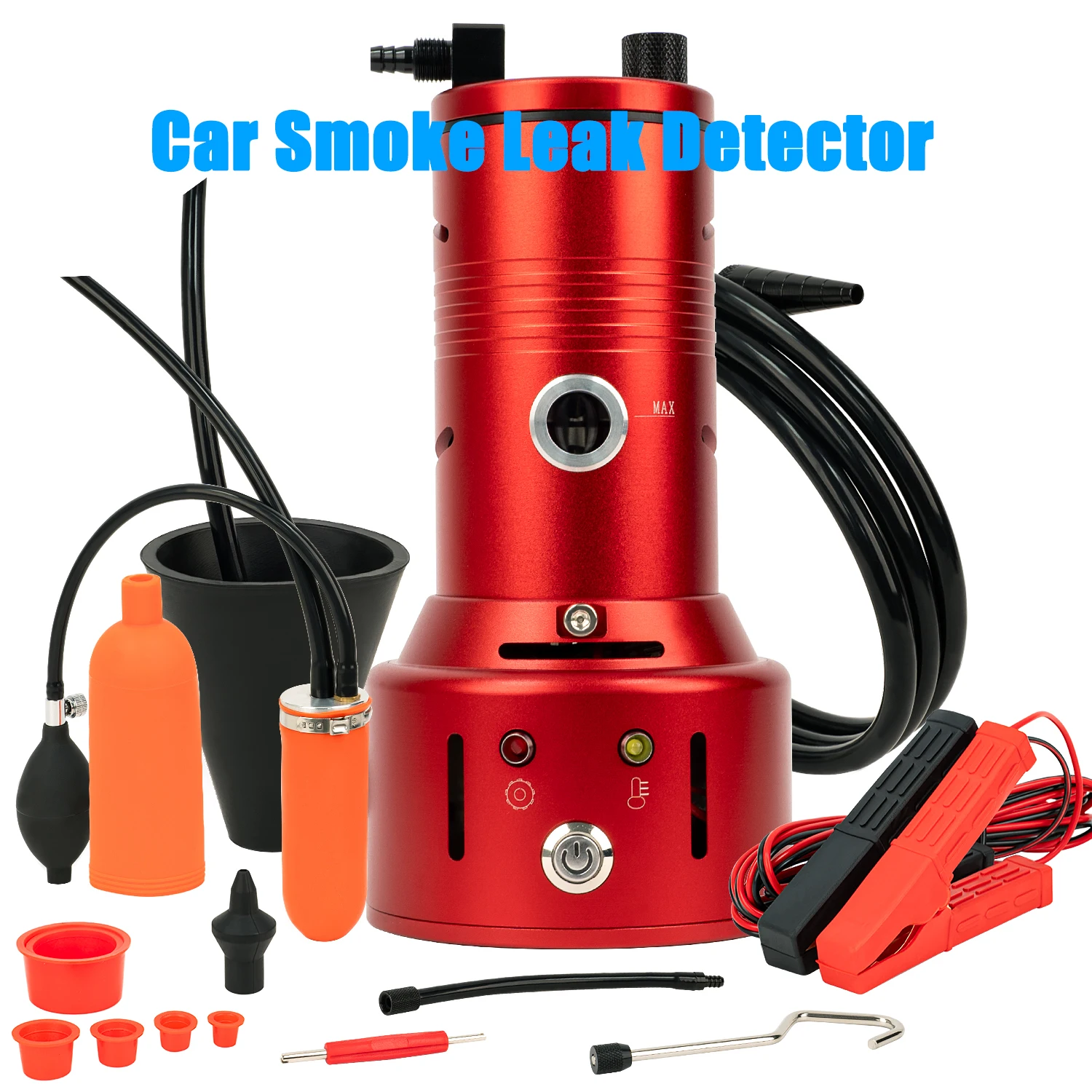 Car Smoke Leak Detector 12V EVAP Smoke Leak Tester Machine Vacuum Fuel Pipe Oil Leakage Detector Maintenance Essential Tools
Car Smoke Leak Detector 12V EVAP Smoke Leak Tester Machine Vacuum Fuel Pipe Oil Leakage Detector Maintenance Essential Tools