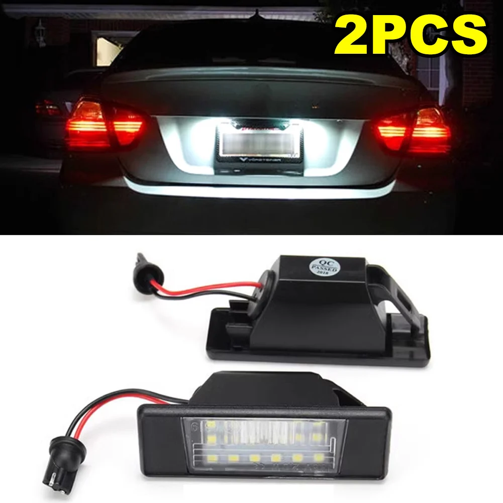 1/2Pcs Car LED License Plate Light for Nissan X-Trail T30 T31 Qashqai J10 J11 Primera P12 Pathfinder R51 Juke F15 Infiniti Q50
1/2Pcs Car LED License Plate Light for Nissan X-Trail T30 T31 Qashqai J10 J11 Primera P12 Pathfinder R51 Juke F15 Infiniti Q50