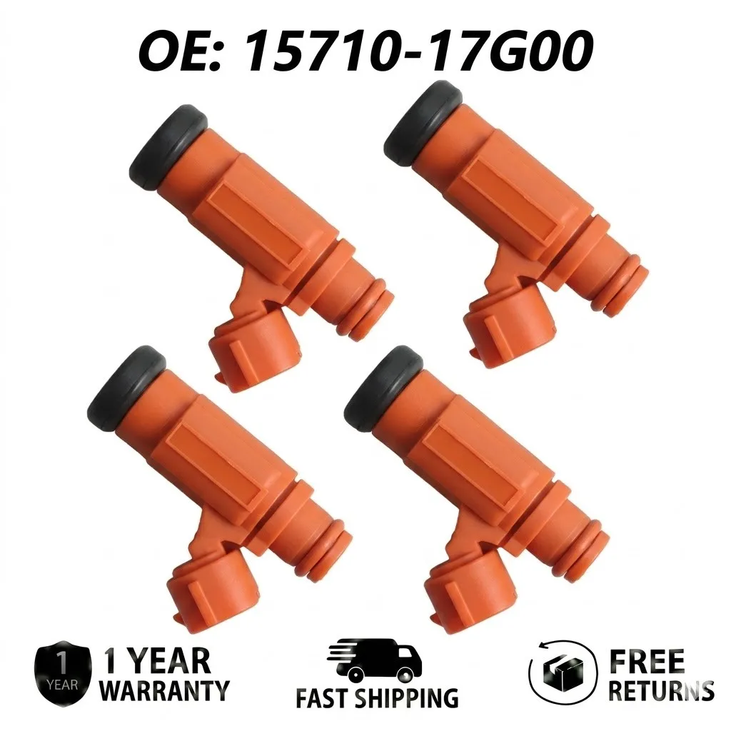 4pcs Performance Fuel Injectors for Suzuki GSXR 600 750 2004-2005, Replacement Part 15710-17G00, Racing Engine Nozzle Set
4pcs Performance Fuel Injectors for Suzuki GSXR 600 750 2004-2005, Replacement Part 15710-17G00, Racing Engine Nozzle Set