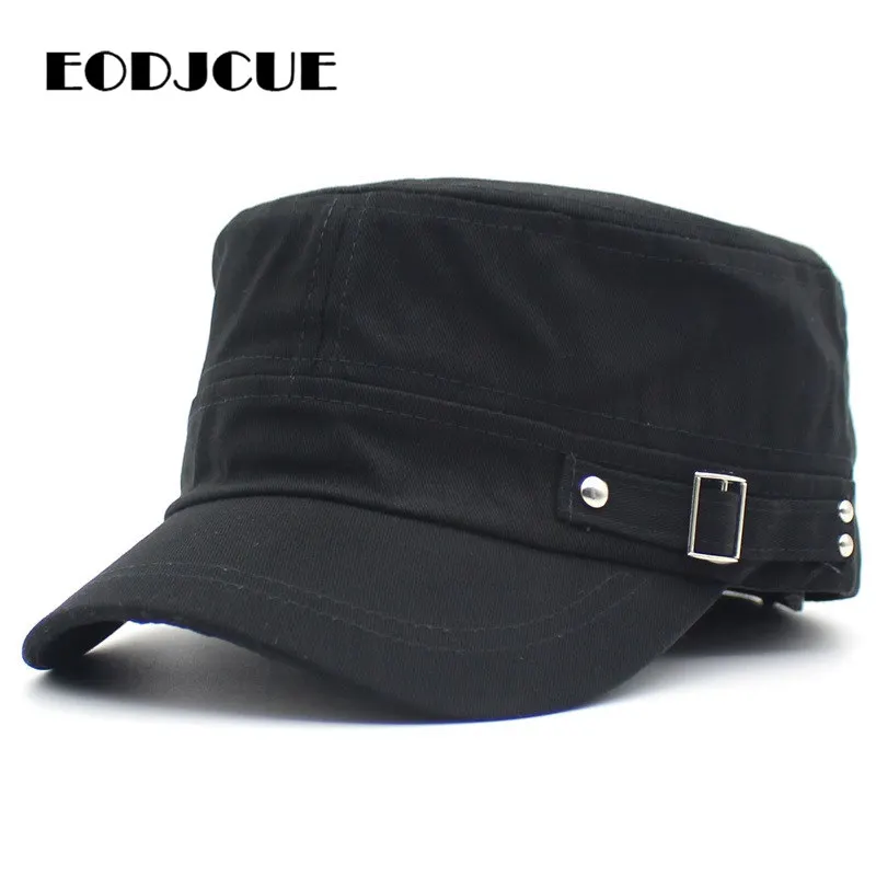 2019 NEW Fashion Mens Hat Women Men Vintage Military Hat Snapback Casual Caps Ooutdoor Sun Hat Flat Flat Top Hat Bone
2019 NEW Fashion Mens Hat Women Men Vintage Military Hat Snapback Casual Caps Ooutdoor Sun Hat Flat Flat Top Hat Bone