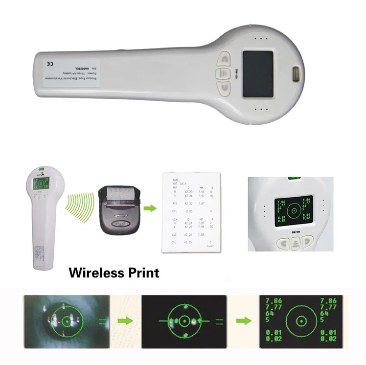Portable Handheld Keratometer View Test Automatic Keratometer for Top Quality
Portable Handheld Keratometer View Test Automatic Keratometer for Top Quality