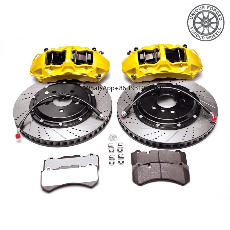 26 Style New Z4 X3 Racing GT6 Big 6 Piston Casting Brake Calipers Kit 355/380/405MM Disc Brake Rotor 18/19/20 Rim Front Wheel Fo