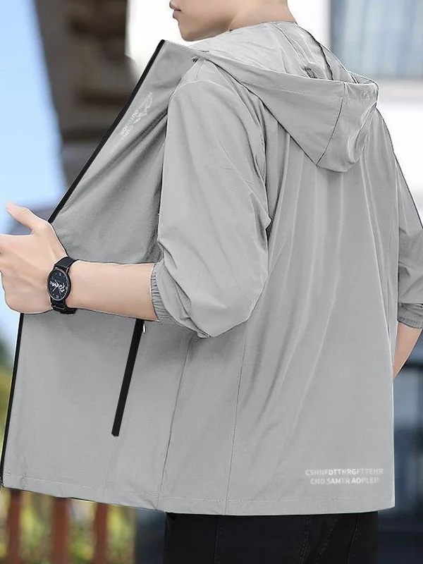 Ultra-Thin Ice-Silk Hoodie Men's Summer UV Protection Fashionable Versatile Lightweight Skin-Close Outerwear Casual Entertain...
Ultra-Thin Ice-Silk Hoodie Men's Summer UV Protection Fashionable Versatile Lightweight Skin-Close Outerwear Casual Entertain...