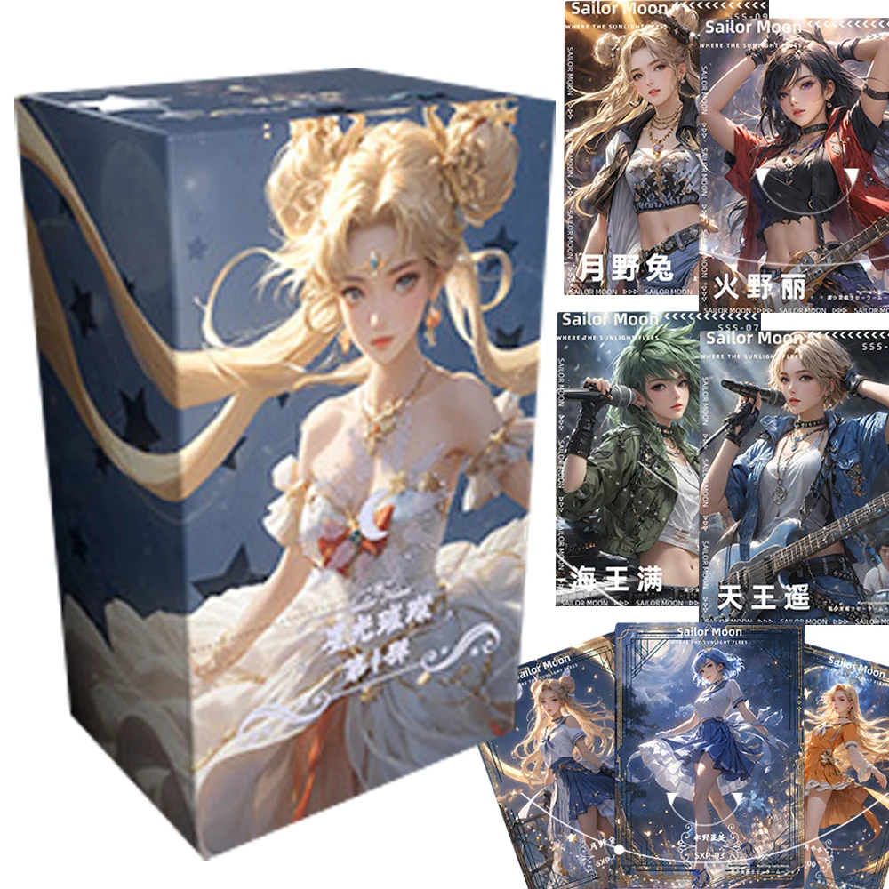 Magical Girl Collection Cards Japanese Classic Fantasy Anime Characters Cool Summer Time Theme Charm Cards Children Hobby Gift
Magical Girl Collection Cards Japanese Classic Fantasy Anime Characters Cool Summer Time Theme Charm Cards Children Hobby Gift