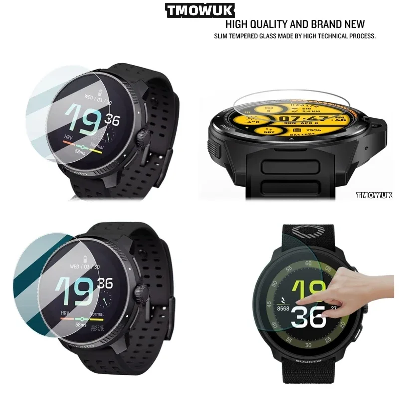 For SUUNTO RUN 9H Anti-Scratch 2.5D Edge - Japan Asahi Glass, HD Clear Protector
For SUUNTO RUN 9H Anti-Scratch 2.5D Edge - Japan Asahi Glass, HD Clear Protector