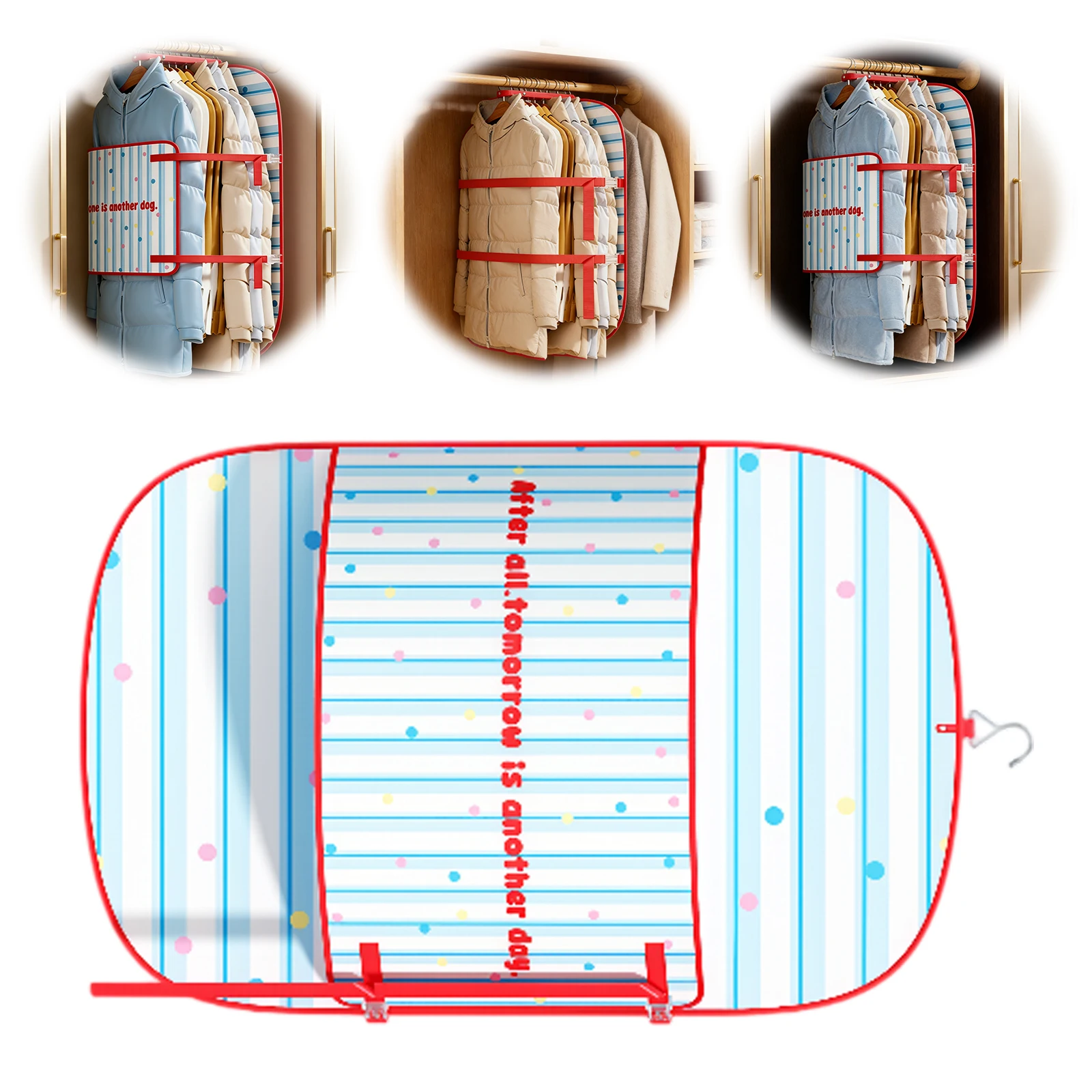 Clothes Storage Board Organizer Reusable Space-Saving Shirt Folding Hanging Board with Hook for Down Jacket Sweaters Clothes
Clothes Storage Board Organizer Reusable Space-Saving Shirt Folding Hanging Board with Hook for Down Jacket Sweaters Clothes