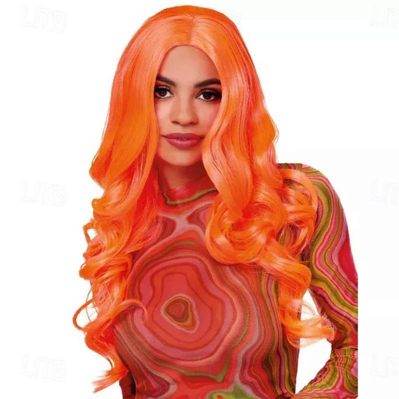 Hair Hot Pink Orange Blue Wig Long Curly Wavy Wigs for Women Girls Middle Part Heat Resistant Wigs
Hair Hot Pink Orange Blue Wig Long Curly Wavy Wigs for Women Girls Middle Part Heat Resistant Wigs