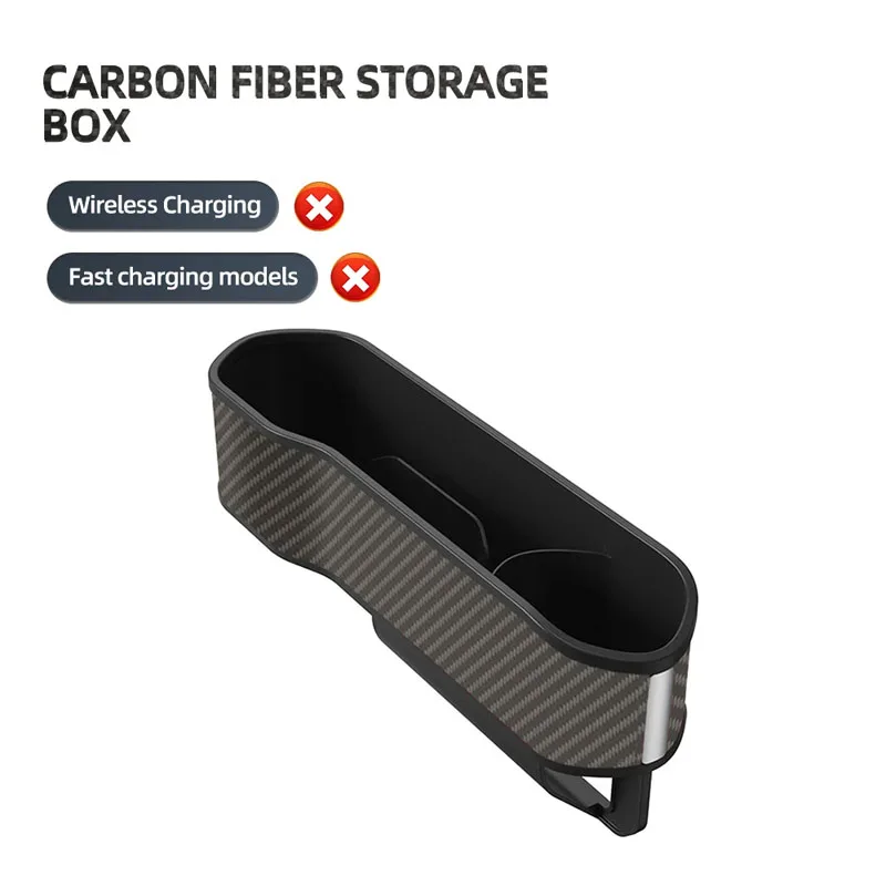 Car Seat Gap Storage Box with Cup Holder Super Fast Charge Organizer Seat Crevice Filler Box Wireless Charging Car Accessories
Car Seat Gap Storage Box with Cup Holder Super Fast Charge Organizer Seat Crevice Filler Box Wireless Charging Car Accessories