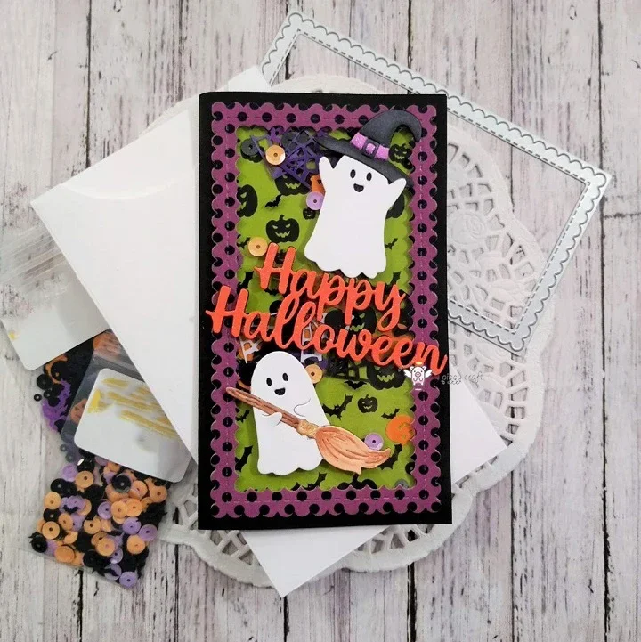 Piggy Craft metal cutting dies cut die mold Halloween boo ghost Scrapbook paper craft knife mould blade punch stencils dies
Piggy Craft metal cutting dies cut die mold Halloween boo ghost Scrapbook paper craft knife mould blade punch stencils dies