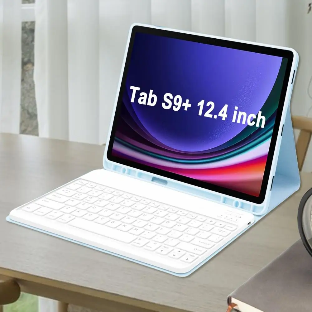 Tablet Keyboard for On-the-go Work Tablet Keyboard Colorful Wireless Keyboard Protective Case for Galaxy Tab S9/s9 Plus 12.4
Tablet Keyboard for On-the-go Work Tablet Keyboard Colorful Wireless Keyboard Protective Case for Galaxy Tab S9/s9 Plus 12.4