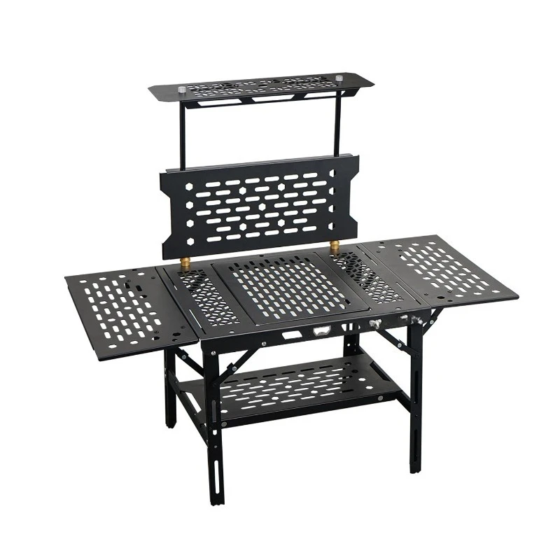 Camping table, folding table, camping barbecue portable multi-functional aluminum alloy expansion table
Camping table, folding table, camping barbecue portable multi-functional aluminum alloy expansion table