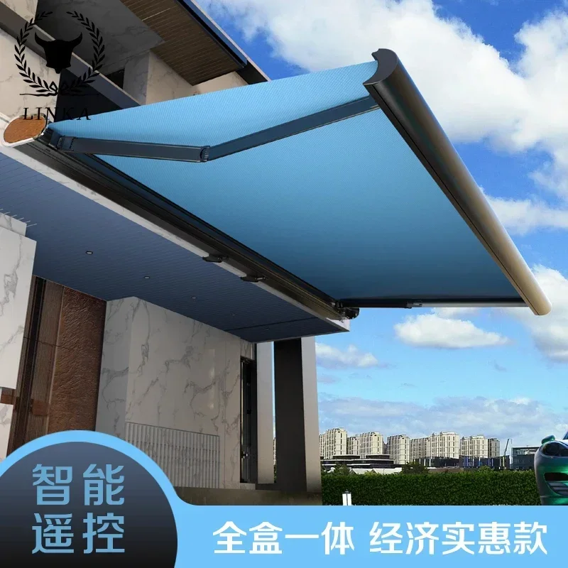 Spot intelligent electric telescopic sunshade shop villa outdoor shading support customized high-strength aluminum alloy
Spot intelligent electric telescopic sunshade shop villa outdoor shading support customized high-strength aluminum alloy