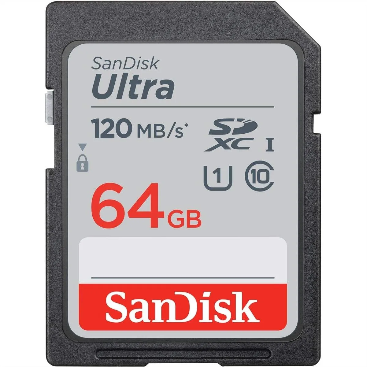 64GB SDXC UHS-I Memory Card 120MB/s C10 U1 for Full HD Camera
64GB SDXC UHS-I Memory Card 120MB/s C10 U1 for Full HD Camera