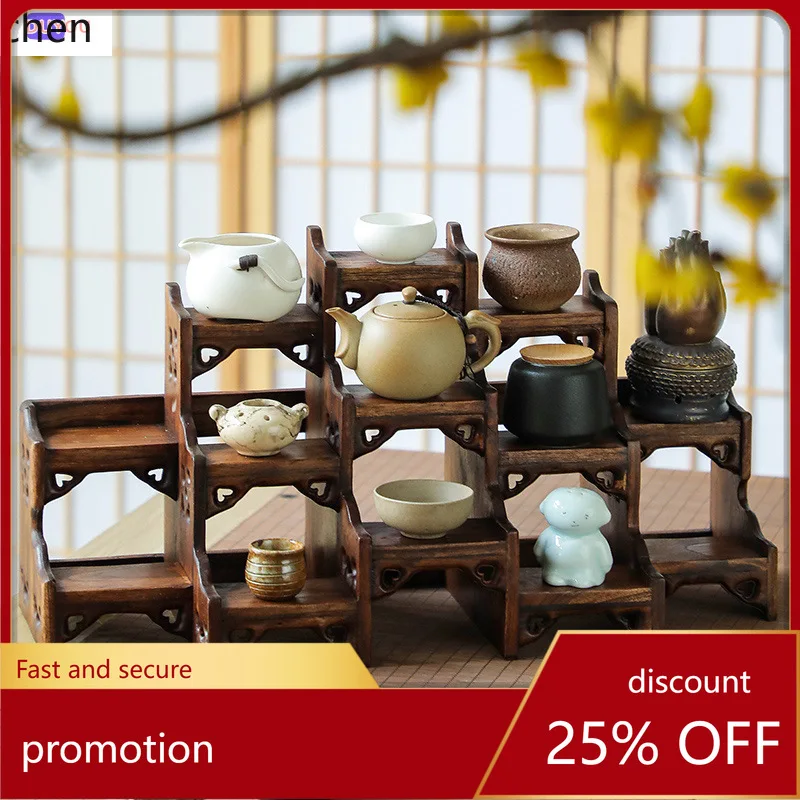 Настольная подставка HXL из массива дерева для чайных сервизов и кувшинов из фиолетовой глины
Настольная подставка HXL из массива дерева для чайных сервизов и кувшинов из фиолетовой глины