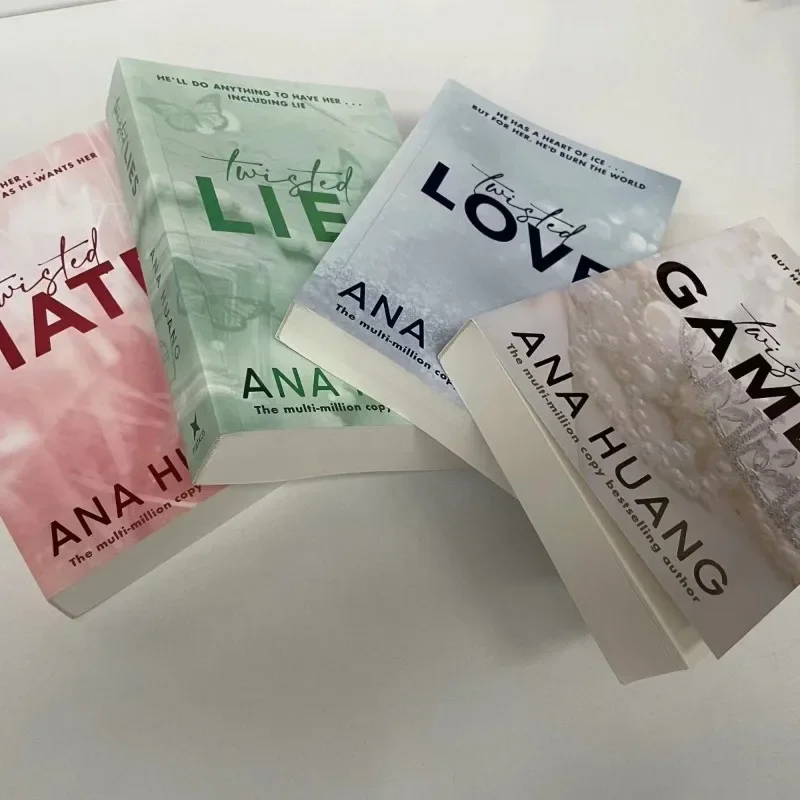 1 книга Twisted Series от Ana Huang Books Love/Games/Nate/Lies в мягкой обложке, английский роман, книга
1 книга Twisted Series от Ana Huang Books Love/Games/Nate/Lies в мягкой обложке, английский роман, книга