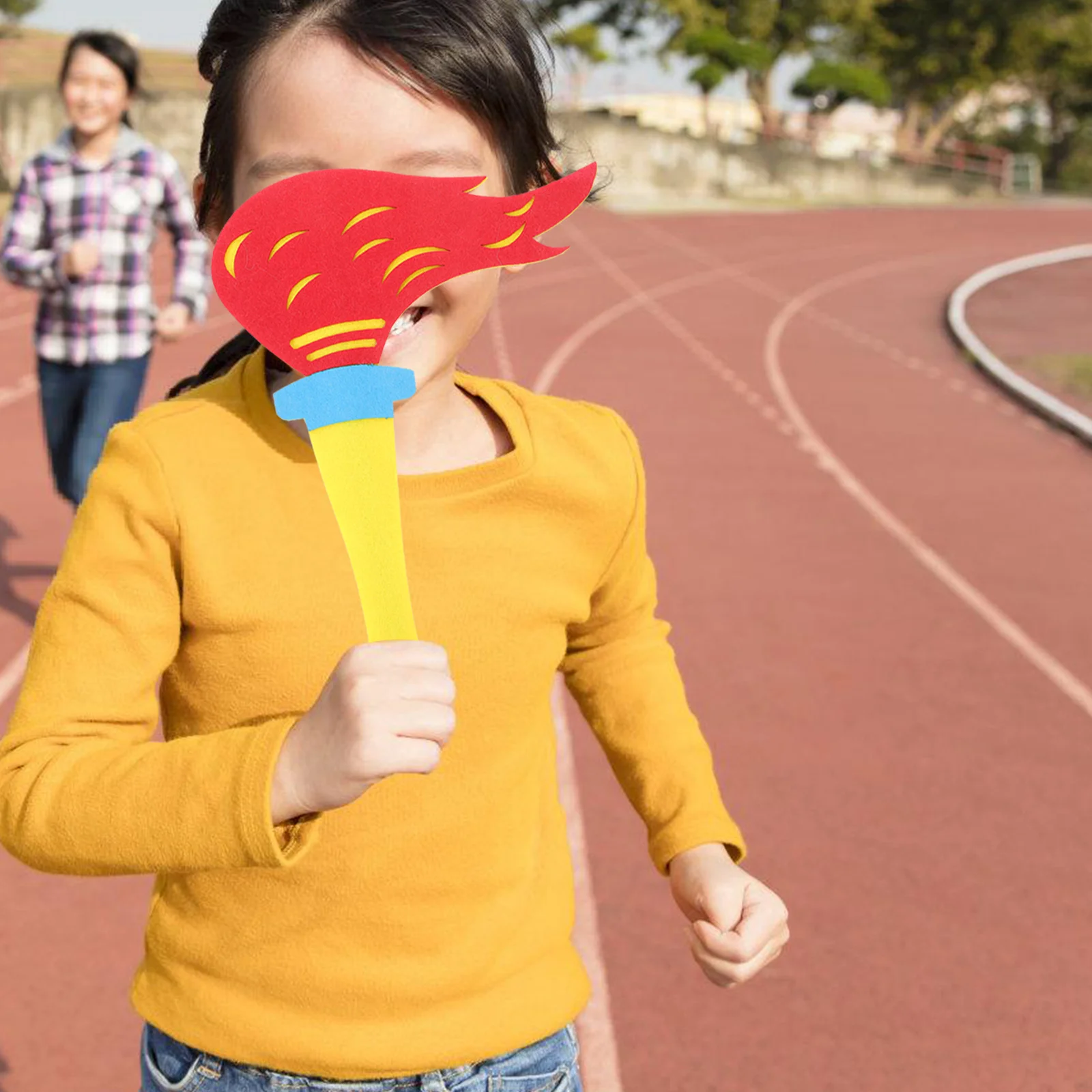 Felt Torch Props Creative Long Torch for Stage Performance Party Games Cosplay Outdoor Kids Activities Birthday
Felt Torch Props Creative Long Torch for Stage Performance Party Games Cosplay Outdoor Kids Activities Birthday