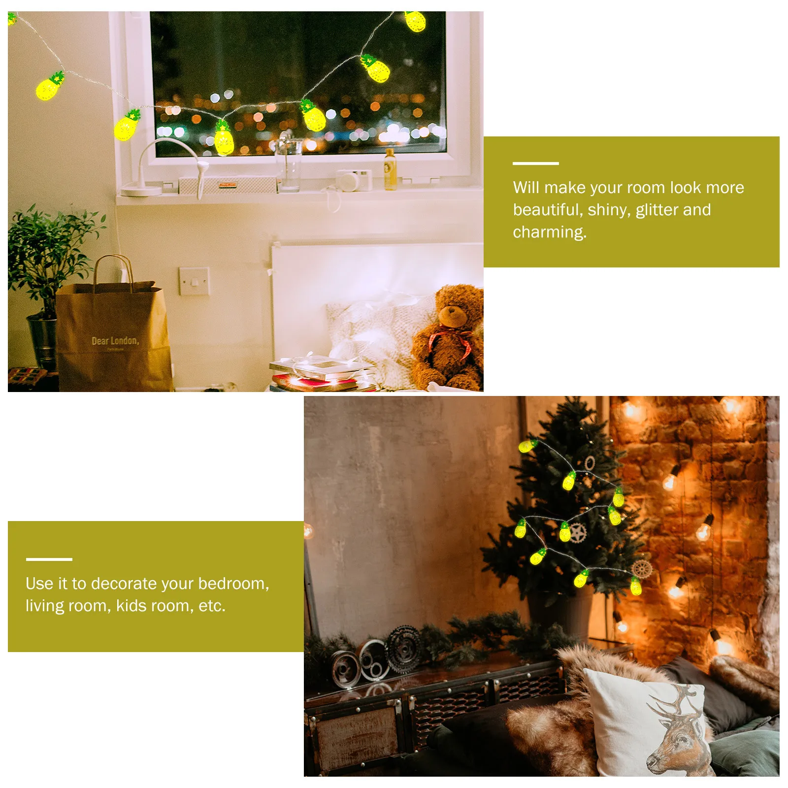 Pineapple LED String Lights 1.5m 10 LED Fairy Light Decoration Bedroom Living Room Holiday Christmas Festival Party String Light
Pineapple LED String Lights 1.5m 10 LED Fairy Light Decoration Bedroom Living Room Holiday Christmas Festival Party String Light