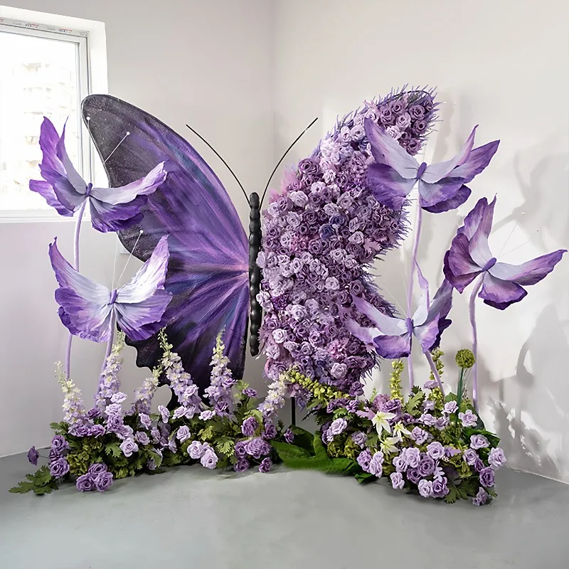 Butterfly blue purple Internet celebrity shop window shopping mall, point photo ornament beauty Chen decoration
Butterfly blue purple Internet celebrity shop window shopping mall, point photo ornament beauty Chen decoration