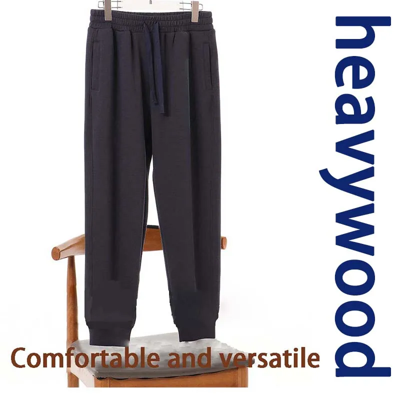 Autumn and Winter Casual Pants for Men, Heavy Weight 400g Liquid Cotton, High Waist, Leg Tight, Loose and Versatile Warm Pants
Autumn and Winter Casual Pants for Men, Heavy Weight 400g Liquid Cotton, High Waist, Leg Tight, Loose and Versatile Warm Pants