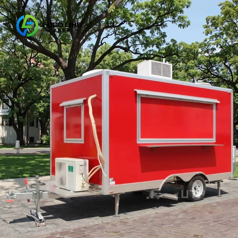 Customized size food truck trailer BBQ Turkey food trailer with kitchen
Customized size food truck trailer BBQ Turkey food trailer with kitchen