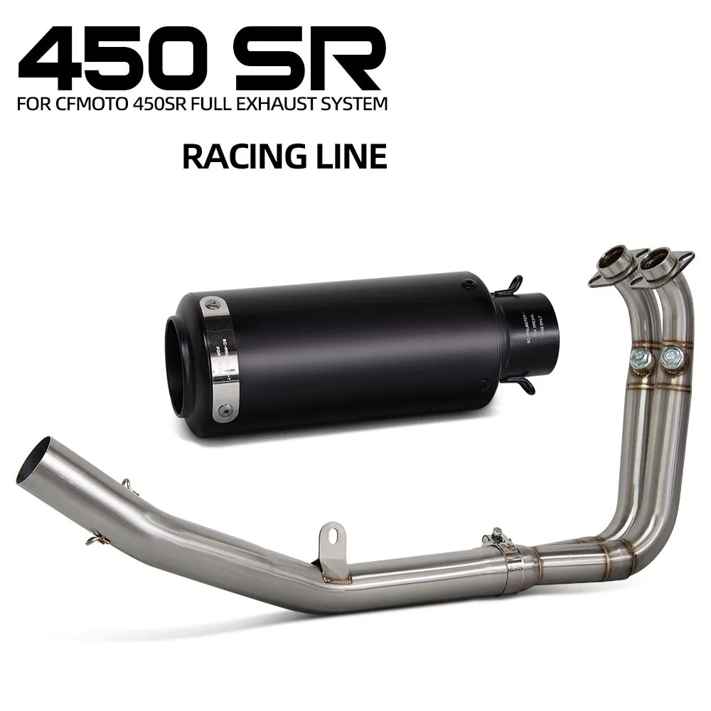 Motobike Exhaust System For CFMOTO 450SR 450SS 450NK 450 SR/SS/NK 2022-2026 Motorcycle Exhaust muffler racing escape header pipe
Motobike Exhaust System For CFMOTO 450SR 450SS 450NK 450 SR/SS/NK 2022-2026 Motorcycle Exhaust muffler racing escape header pipe