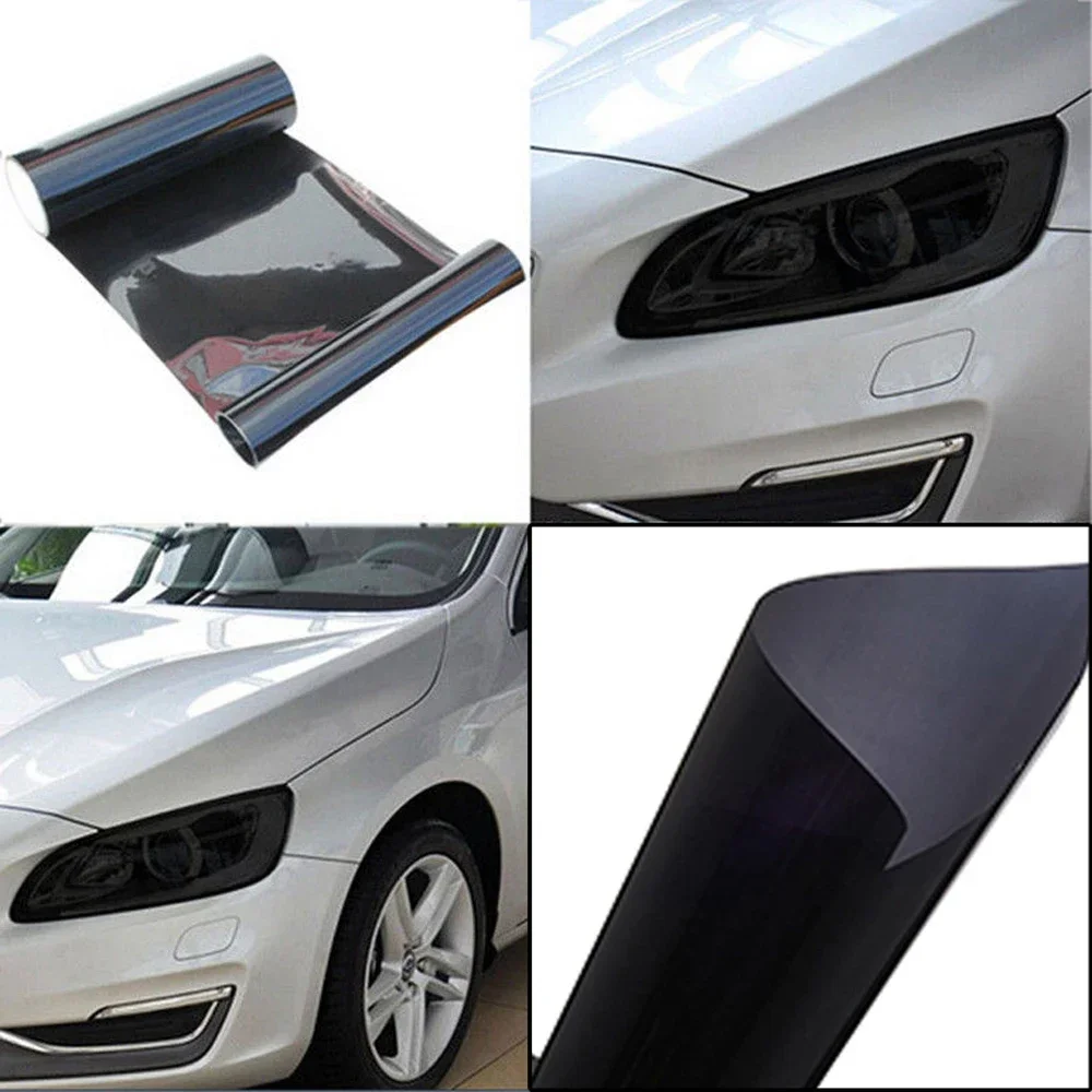 Car Headlight Film Tint Taillight Fog Light Vinyl Film Smoke Dark Black 100x30cm for Headlights Rear Lamp Tinting Accessories
Car Headlight Film Tint Taillight Fog Light Vinyl Film Smoke Dark Black 100x30cm for Headlights Rear Lamp Tinting Accessories