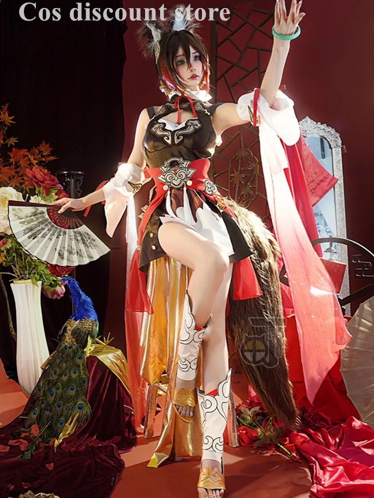 Tingyun Cosplay Costume Game Suit Anime Honkai: Star Rail Women Girls Fox Ting Yun Role Play Dress Clothes Party Comic-con Suit
Tingyun Cosplay Costume Game Suit Anime Honkai: Star Rail Women Girls Fox Ting Yun Role Play Dress Clothes Party Comic-con Suit