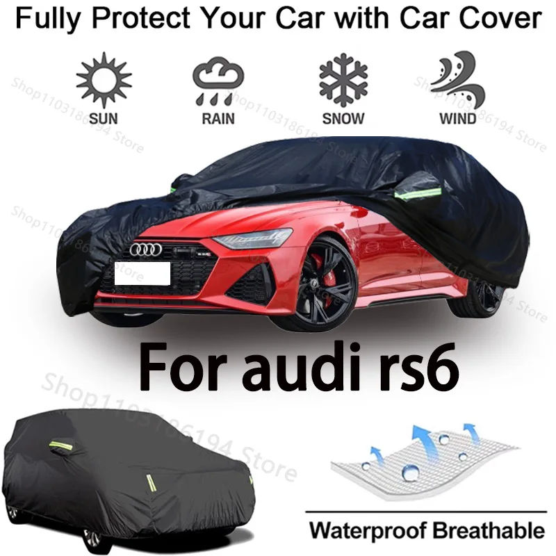 Full Car Cover For Audi RS6 Protective Gear-Snowproof, Sunshield, Waterproof and Dustproof Automobile Accessories
Full Car Cover For Audi RS6 Protective Gear-Snowproof, Sunshield, Waterproof and Dustproof Automobile Accessories