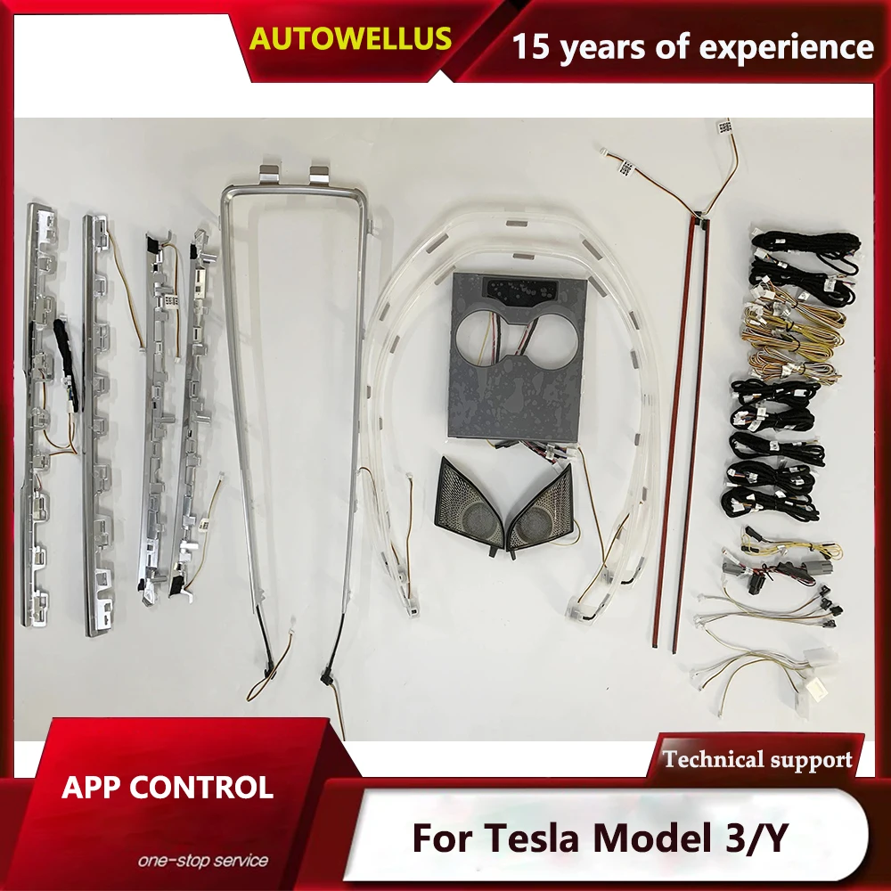 Для модели Tesla 3/Y 128-цветная дверная панель с лазерной гравировкой, окружающий свет, 128-цветный дверной светильник, модернизация внутренней атмосферы
Для модели Tesla 3/Y 128-цветная дверная панель с лазерной гравировкой, окружающий свет, 128-цветный дверной светильник, модернизация внутренней атмосферы