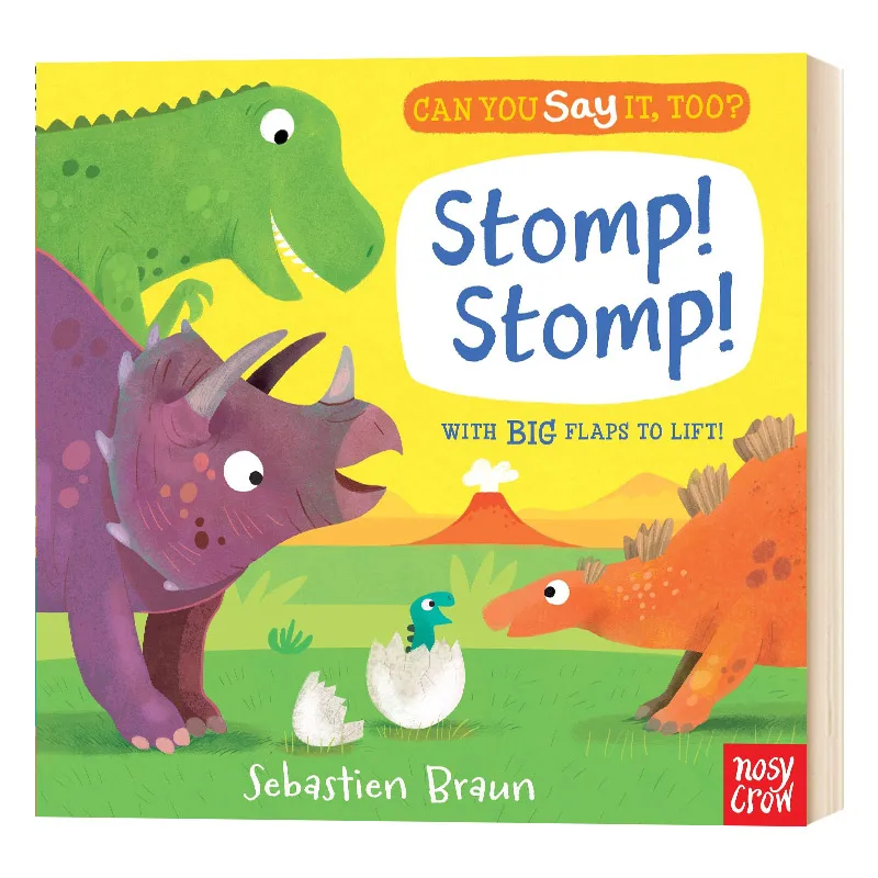Can You Say It Too Stomp Stomp, Baby Children's books aged 1 2 3, English picture book, 9780763699345
Can You Say It Too Stomp Stomp, Baby Children's books aged 1 2 3, English picture book, 9780763699345