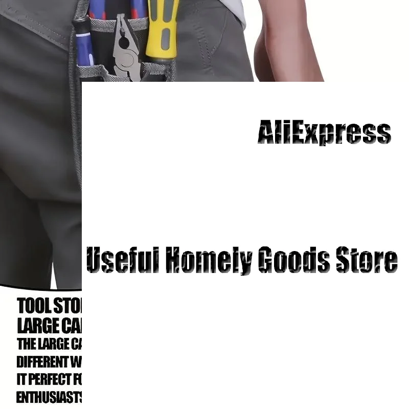 Wear-resistant Tool Waist Bag Oxford Cloth Multilayer Storage Tool Belt Hanging Bag Thickened Electrician Tool Bag
Wear-resistant Tool Waist Bag Oxford Cloth Multilayer Storage Tool Belt Hanging Bag Thickened Electrician Tool Bag
