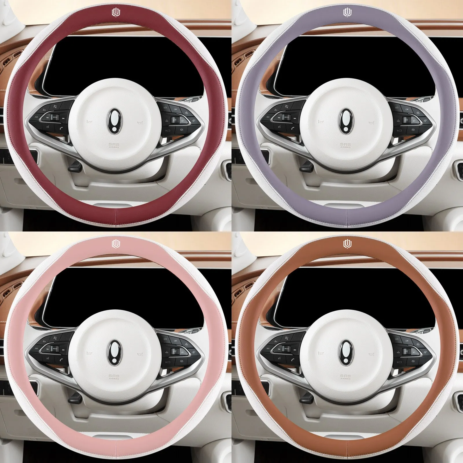 Macaron Color Car Steering Wheel Cover Universal Leather Anti-Slip Breathable Sweat-Absorbing
Macaron Color Car Steering Wheel Cover Universal Leather Anti-Slip Breathable Sweat-Absorbing