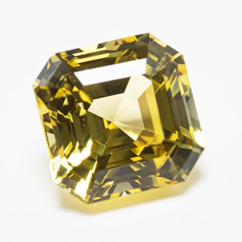 Lab Grown Sapphire Loose Stone Asscher Shape Yellow Color VVS1 Beads for DIY Jewelry Making Bracelet Selectable AGL Certificate
Lab Grown Sapphire Loose Stone Asscher Shape Yellow Color VVS1 Beads for DIY Jewelry Making Bracelet Selectable AGL Certificate