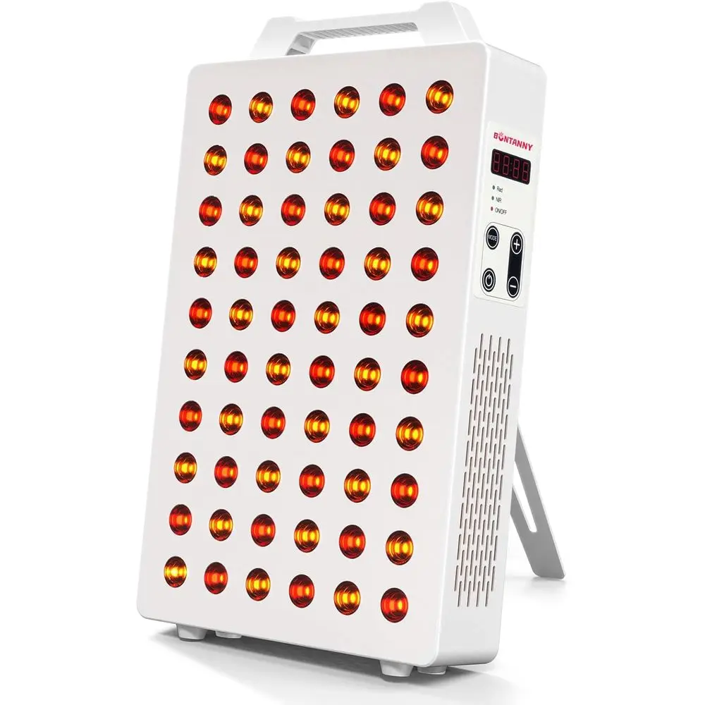 60 Dual Chip Red & Near Infrared Light Therapy Device, 5 Wavelengths, 630/660/810/830/850nm, Clinical Grade, Remote Control & Ti
60 Dual Chip Red & Near Infrared Light Therapy Device, 5 Wavelengths, 630/660/810/830/850nm, Clinical Grade, Remote Control & Ti